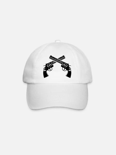 waffen - Baseballkappe - Weiß/Weiß