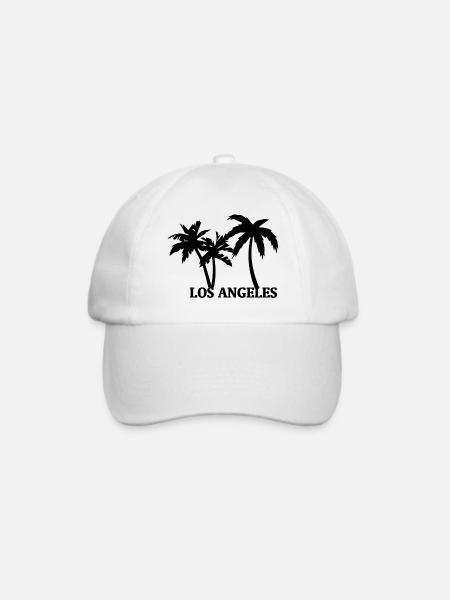 Los Angeles - Baseballkappe - Weiß/Weiß