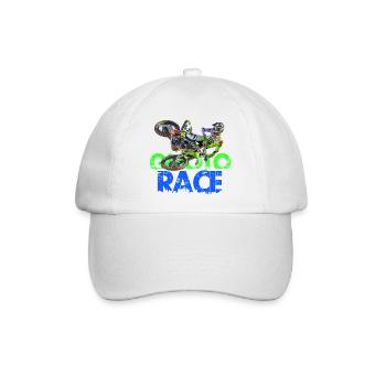 Eli Tomac ( ET3 ) Motocross Race 2020 - Baseballkappe - Weiß/Weiß - Vorne