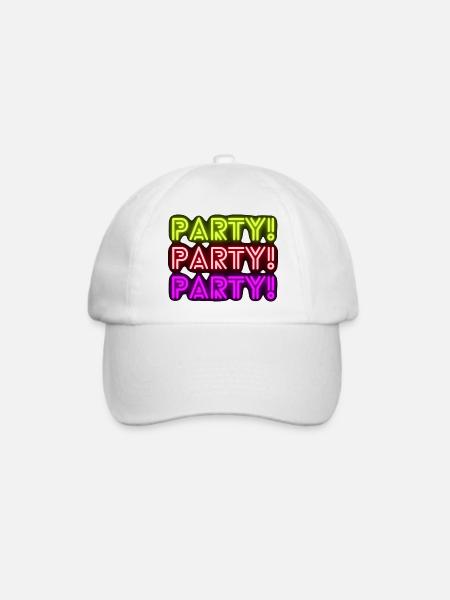 DIE PARTEI - Baseballkappe - Weiß/Weiß