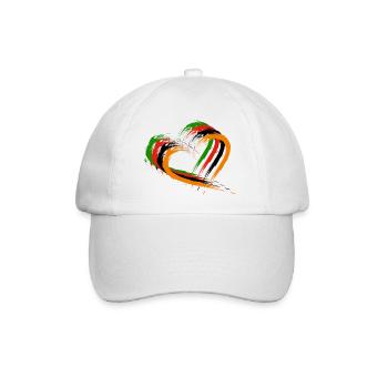 Sambia - Baseballkappe - Weiß/Weiß - Vorne