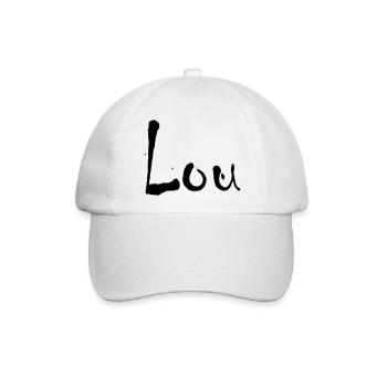 lou - Baseballkappe - Weiß/Weiß - Vorne