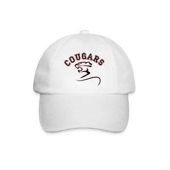 Basketball Cougar - Baseballkappe - Weiß/Weiß - Vorne