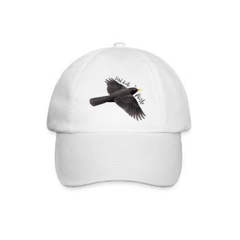 Flügelrand der Amsel - Baseballkappe - Weiß/Weiß - Vorne