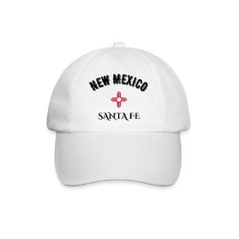 New Mexico Santa Fe - Baseballkappe - Weiß/Weiß - Vorne