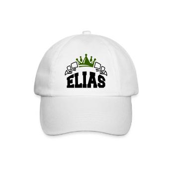 elias - Baseballkappe - Weiß/Weiß - Vorne