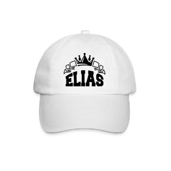 elias - Baseballkappe - Weiß/Weiß - Vorne