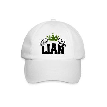 lian - Baseballkappe - Weiß/Weiß - Vorne