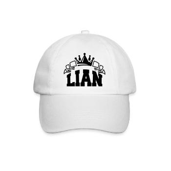 lian - Baseballkappe - Weiß/Weiß - Vorne