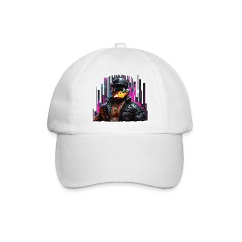 Rapper - Baseballkappe - Weiß/Weiß - Vorne