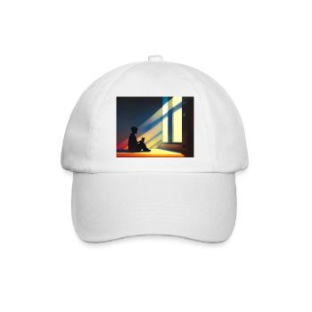 Lofi - Dude - Baseballkappe - Weiß/Weiß - Vorne