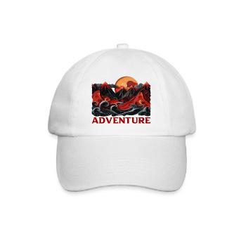 Adventure - Baseballkappe - Weiß/Weiß - Vorne