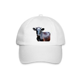 Vache - Baseballkappe - Weiß/Weiß - Vorne