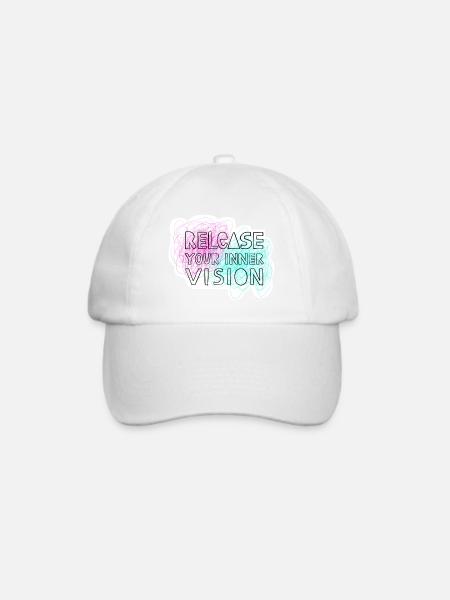 Your Vision - Baseballkappe - Weiß/Weiß