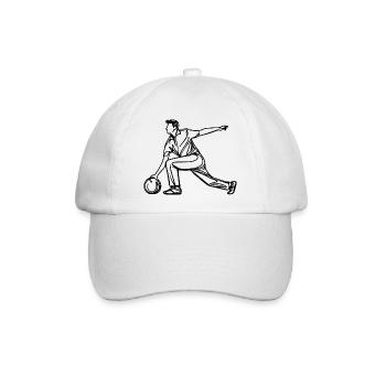 Bowler - Baseballkappe - Weiß/Weiß - Vorne