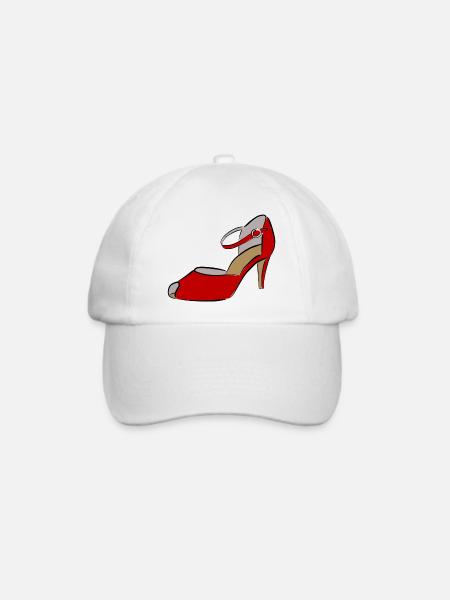 Schuh Damenschuh - Baseballkappe - Weiß/Weiß
