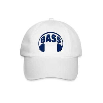 BASS - Baseballkappe - Weiß/Weiß - Vorne