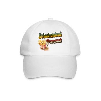 Schwimmbad Pommes - Baseballkappe - Weiß/Weiß - Vorne