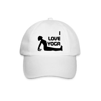 Yoga Meditation Spa Namaste - Baseballkappe - Weiß/Weiß - Vorne