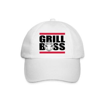 grill - Baseballkappe - Weiß/Weiß - Vorne