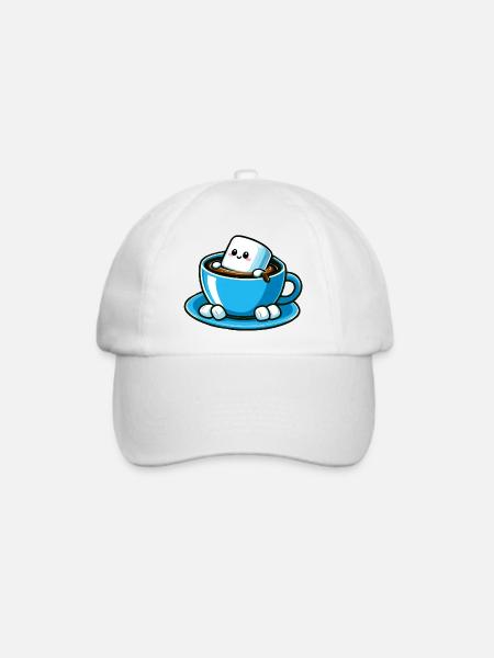 marshmallow - Baseballkappe - Weiß/Weiß