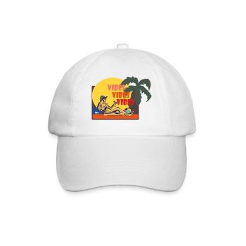 Sommer - Baseballkappe - Weiß/Weiß - Vorne