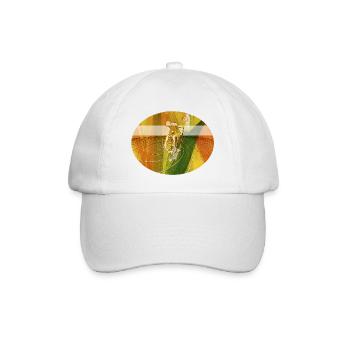 Psycho - Baseballkappe - Weiß/Weiß - Vorne