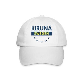 Kiruna Arktis Emblem - Baseballkappe - Weiß/Weiß - Vorne