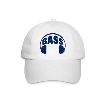 BASS - Baseballkappe - Weiß/Weiß - Vorne