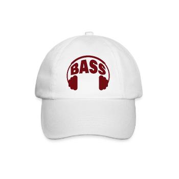 BASS - Baseballkappe - Weiß/Weiß - Vorne