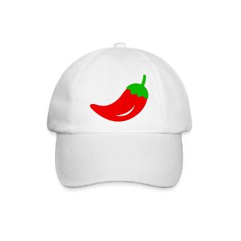 Chili - Baseballkappe - Weiß/Weiß - Vorne