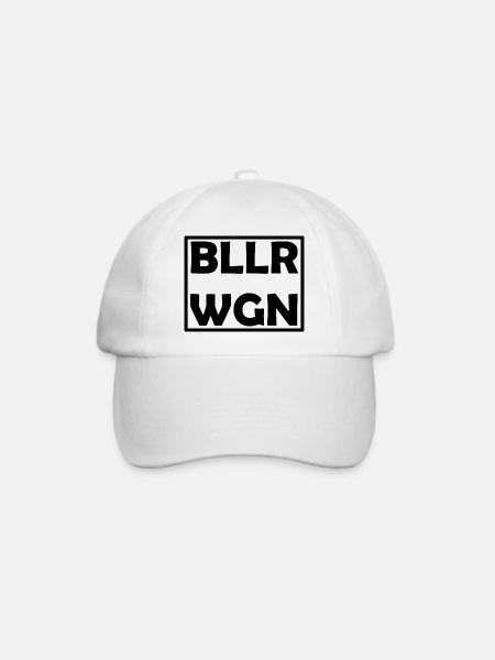 Bollerwagen - Baseballkappe - Weiß/Weiß