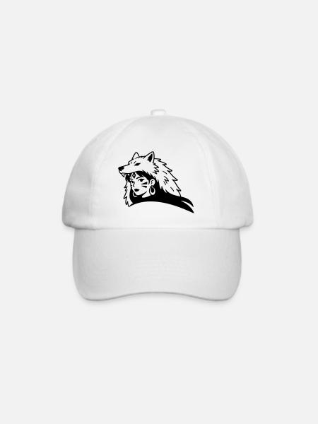 Amazonenfrau - Baseballkappe - Weiß/Weiß