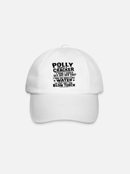 Polly - Baseballkappe - Weiß/Weiß