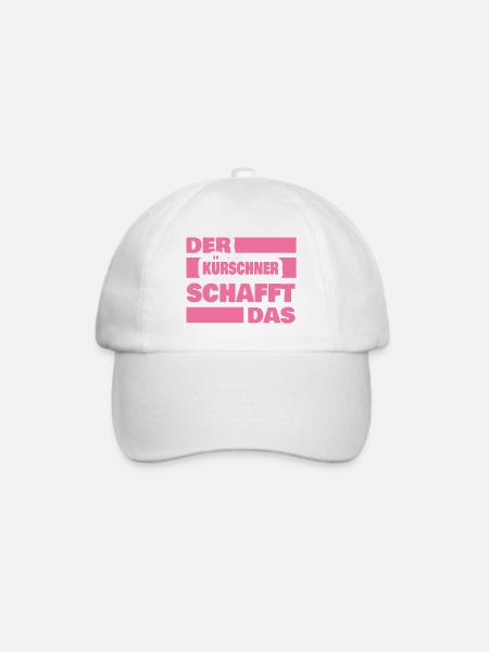 Beruf Kuerschner - Baseballkappe - Weiß/Weiß