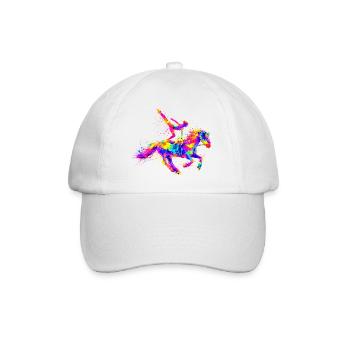 Voltigieren - Baseballkappe - Weiß/Weiß - Vorne