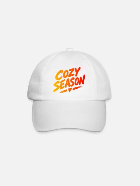COZY SEASON - Baseballkappe - Weiß/Weiß