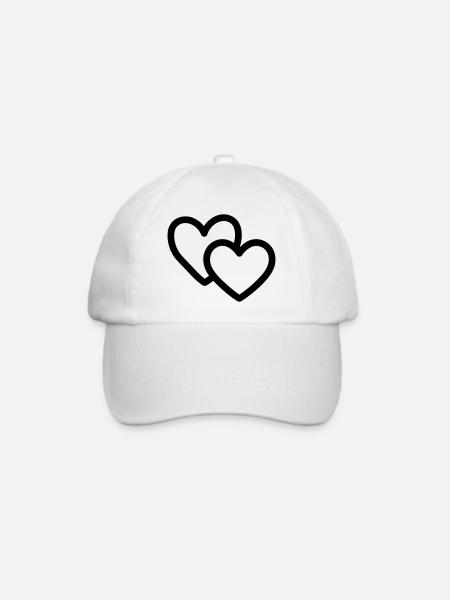 Dual Core - Baseballkappe - Weiß/Weiß