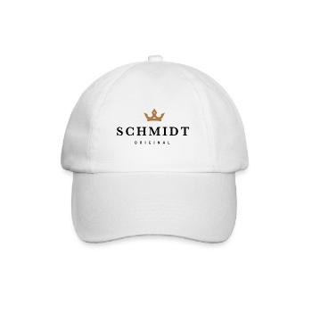 Schmidt - Baseballkappe - Weiß/Weiß - Vorne