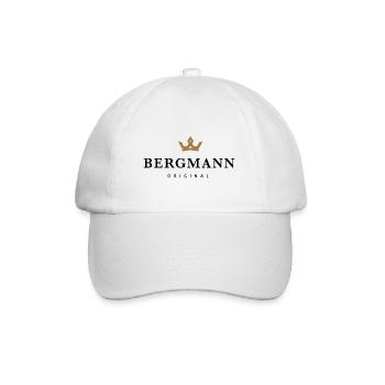 Bergmann - Baseballkappe - Weiß/Weiß - Vorne