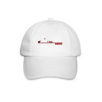 Biarritz Wave Surf Van Leben - Baseballkappe - Weiß/Weiß - Vorne