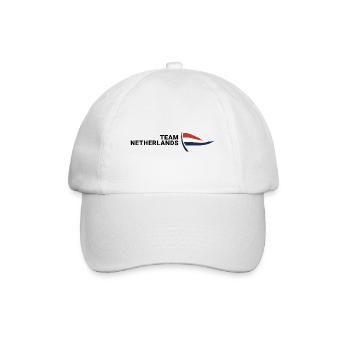 Team Nederlands - Baseballkappe - Weiß/Weiß - Vorne