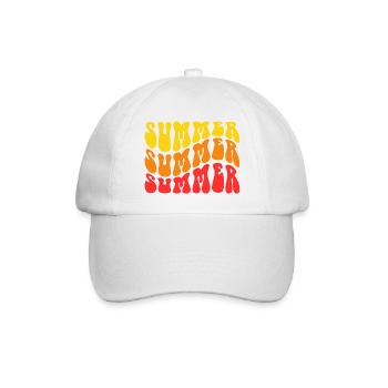 Summer SUMMER Summer - Baseballkappe - Weiß/Weiß - Vorne