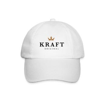 Kraft - Baseballkappe - Weiß/Weiß - Vorne