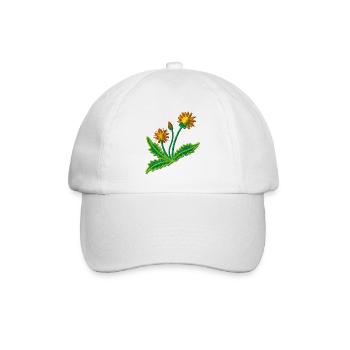 Dandelion - Baseballkappe - Weiß/Weiß - Vorne
