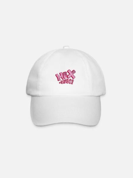 Bibi Blocksberg Hex Hex Pink Stick - Baseballkappe - Weiß/Weiß