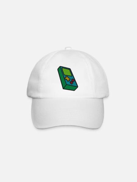 Gaming - Baseballkappe - Weiß/Weiß