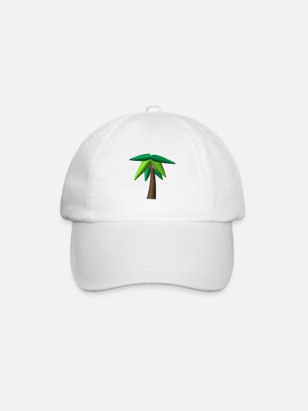 Palm - Baseballkappe - Weiß/Weiß