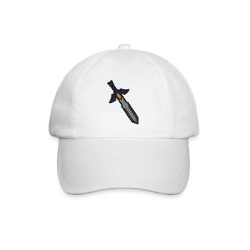 Schwert - Baseballkappe - Weiß/Weiß - Vorne