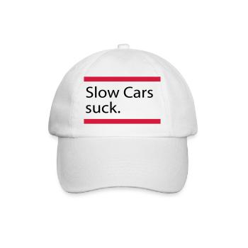Auto - Baseballkappe - Weiß/Weiß - Vorne